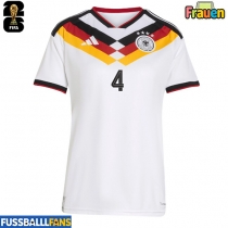 Deutschland Jonathan Tah #4 Heimtrikot Frauen WM 2026 Kurzarm